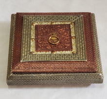 Load image into Gallery viewer, Antique Copper Mukhwas/Dry Fruit Box
