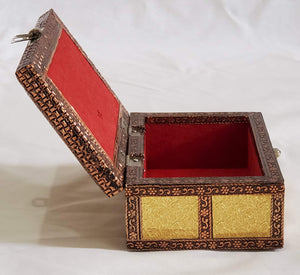 Copper Gold Jewelry Box