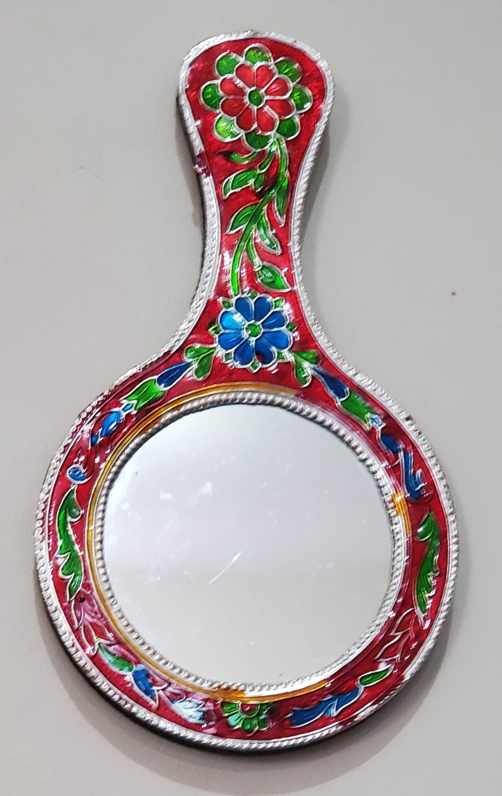 Meenakari Hand Mirror
