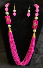 Load image into Gallery viewer, Jaipuri Beads Necklace Set