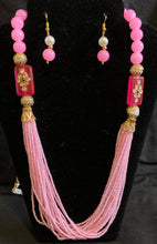 Load image into Gallery viewer, Jaipuri Beads Necklace Set