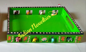 Wooden Animal Tray
