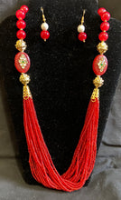Load image into Gallery viewer, Jaipuri Beads Necklace Set