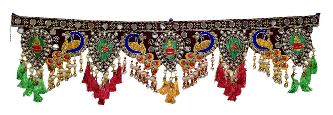 Peacock Diya Garland