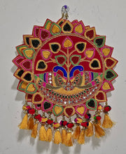 Load image into Gallery viewer, Decorative Double Peacock Wall Hanging
