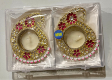 Load image into Gallery viewer, Meenakari Candle Holder
