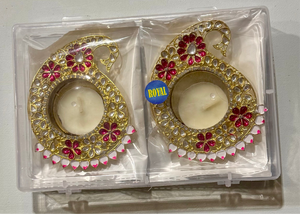 Meenakari Candle Holder