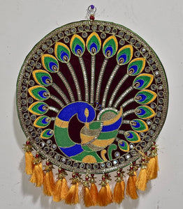 Decorative Peacock wall hanging