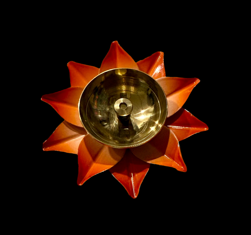Brass Lotus Diya