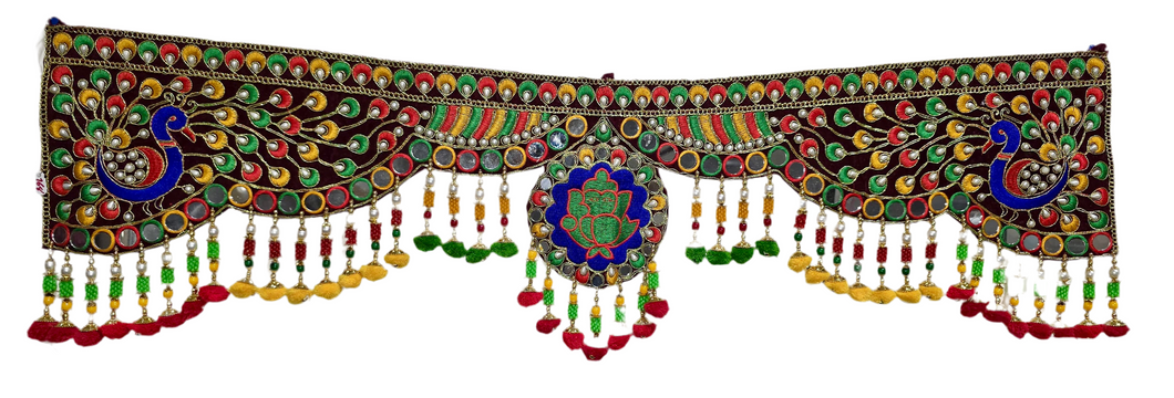 Decorative Peacock Ganesha Garland