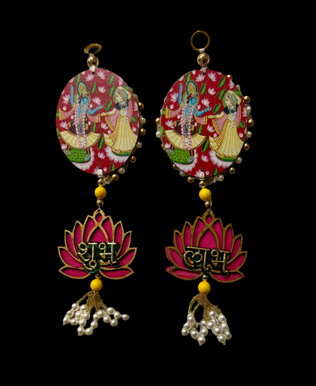 Radha Krishna Shubh Labh Hanging