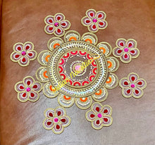 Load image into Gallery viewer, Designer Flower Rangoli
