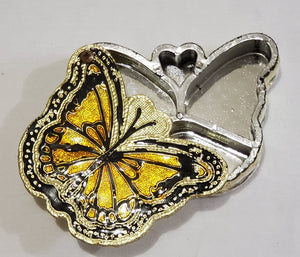 Meenakari butterfly shape multipurpose box