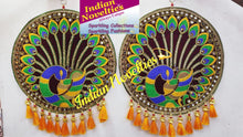 Load image into Gallery viewer, Decorative Peacock wall hanging
