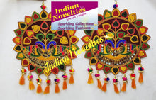 Load image into Gallery viewer, Decorative Double Peacock Wall Hanging
